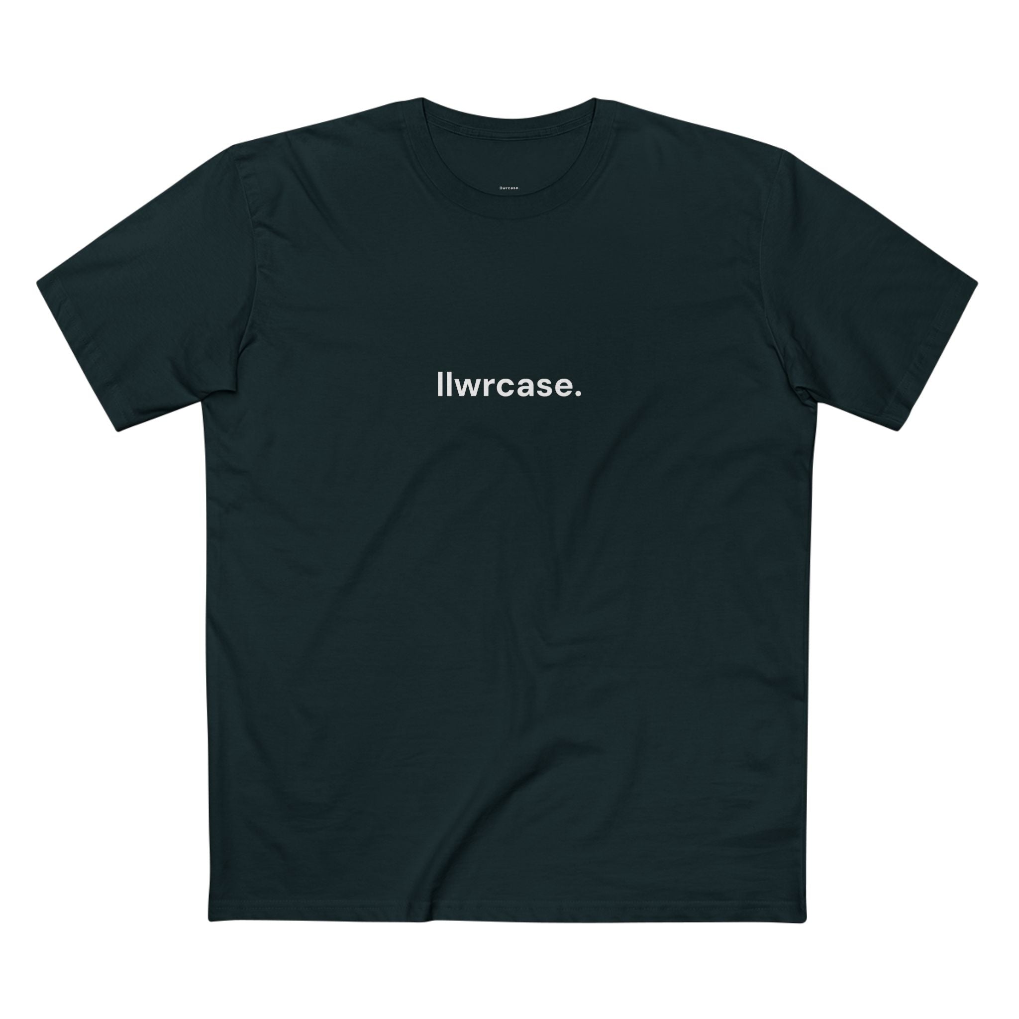 llwrcase. logo | men's organic staple tee