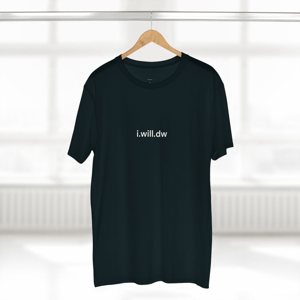 i.will.dw | men's organic staple tee