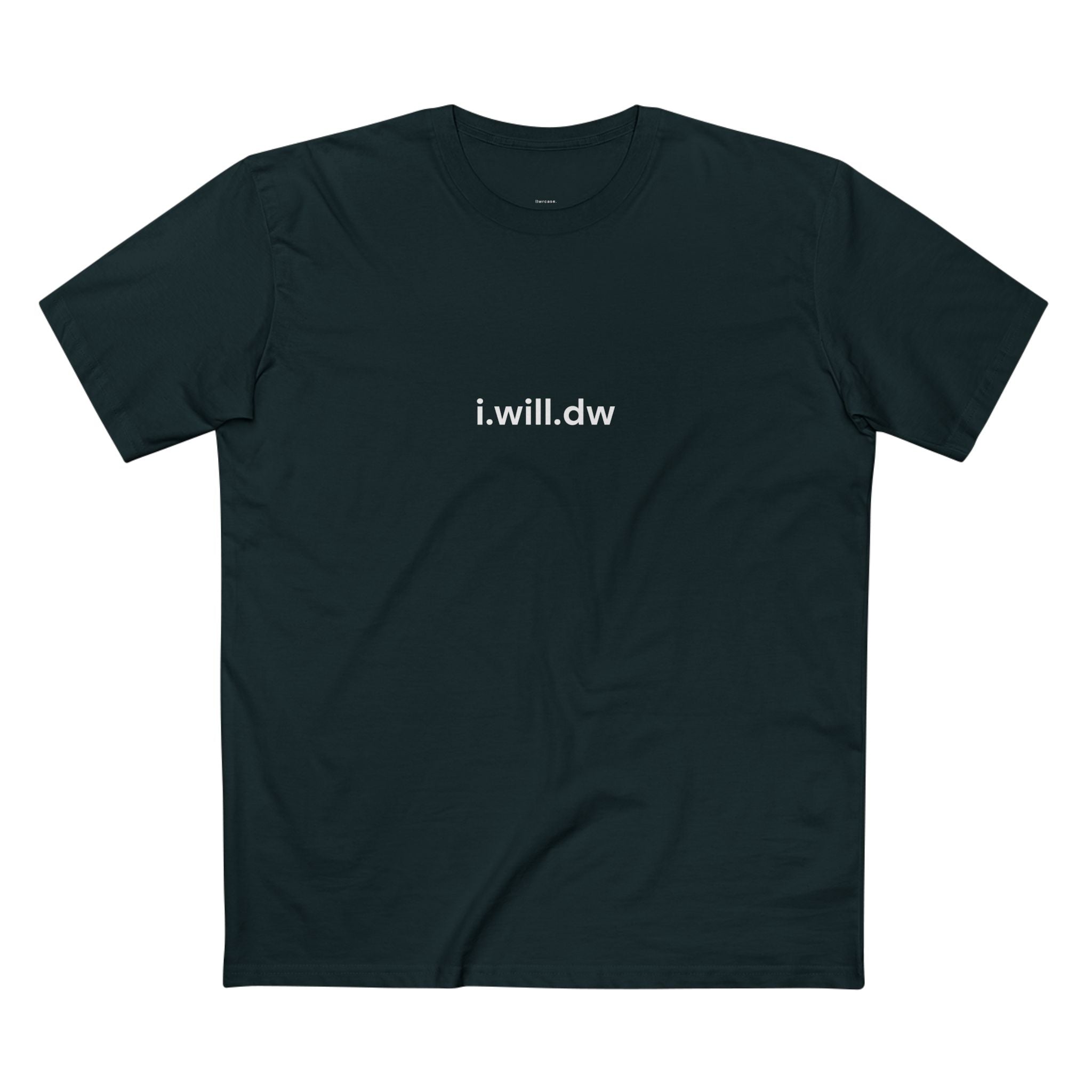 i.will.dw | men's organic staple tee