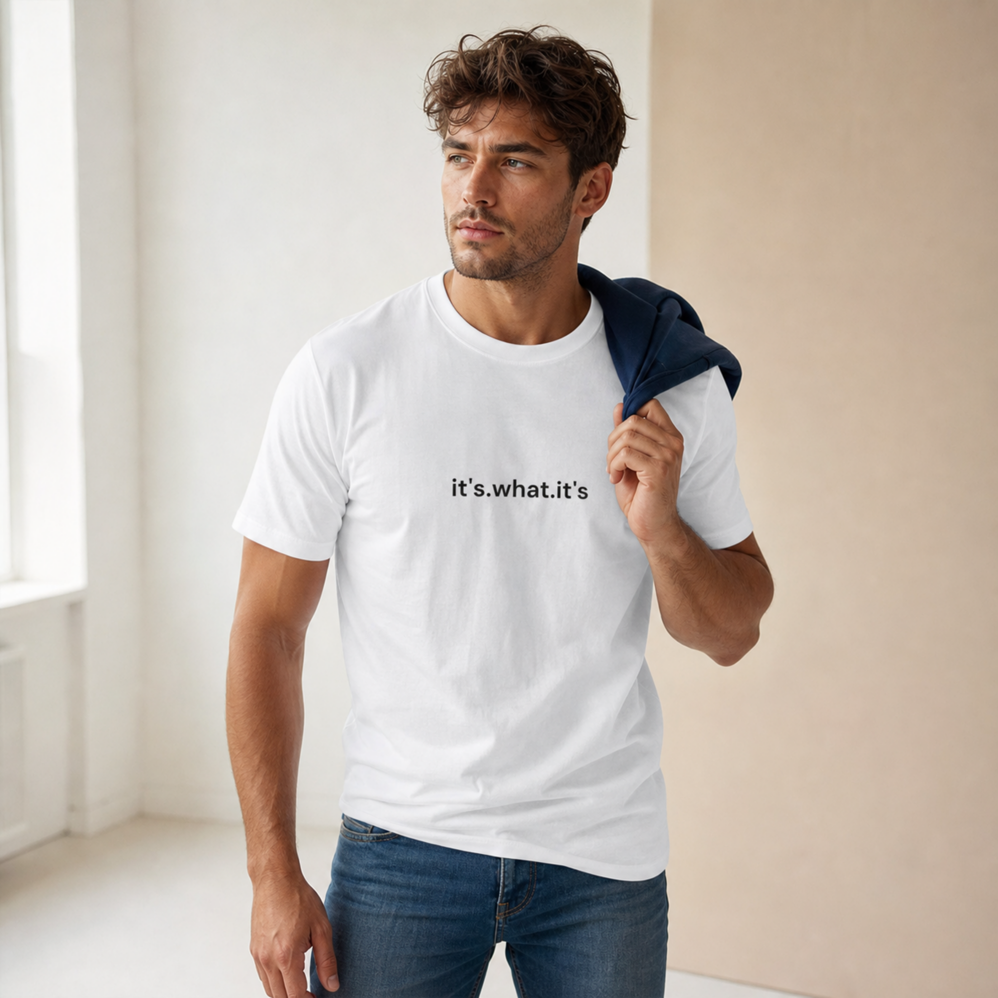 it's.what.it's | men's organic staple tee