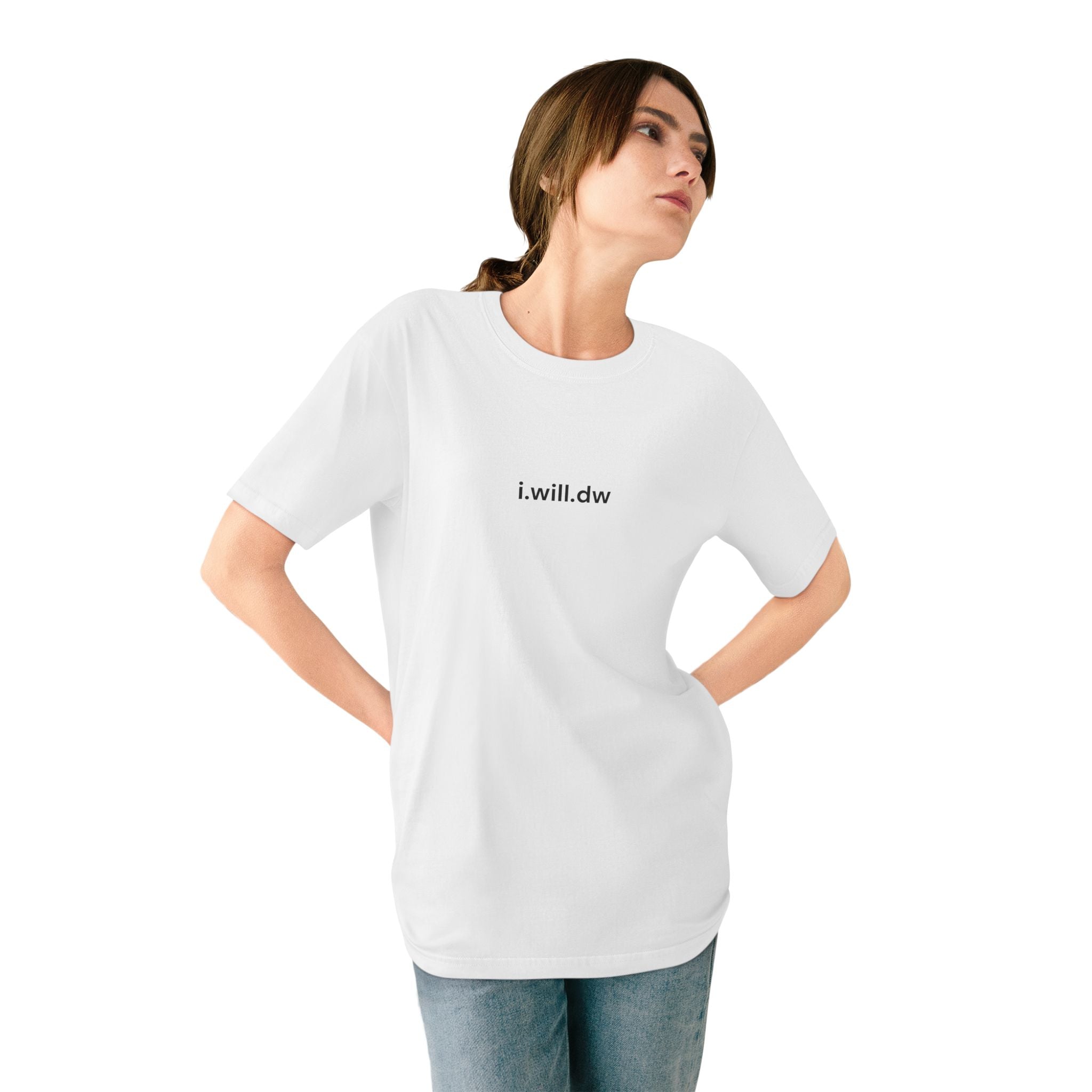 i.will.dw | women's organic staple tee