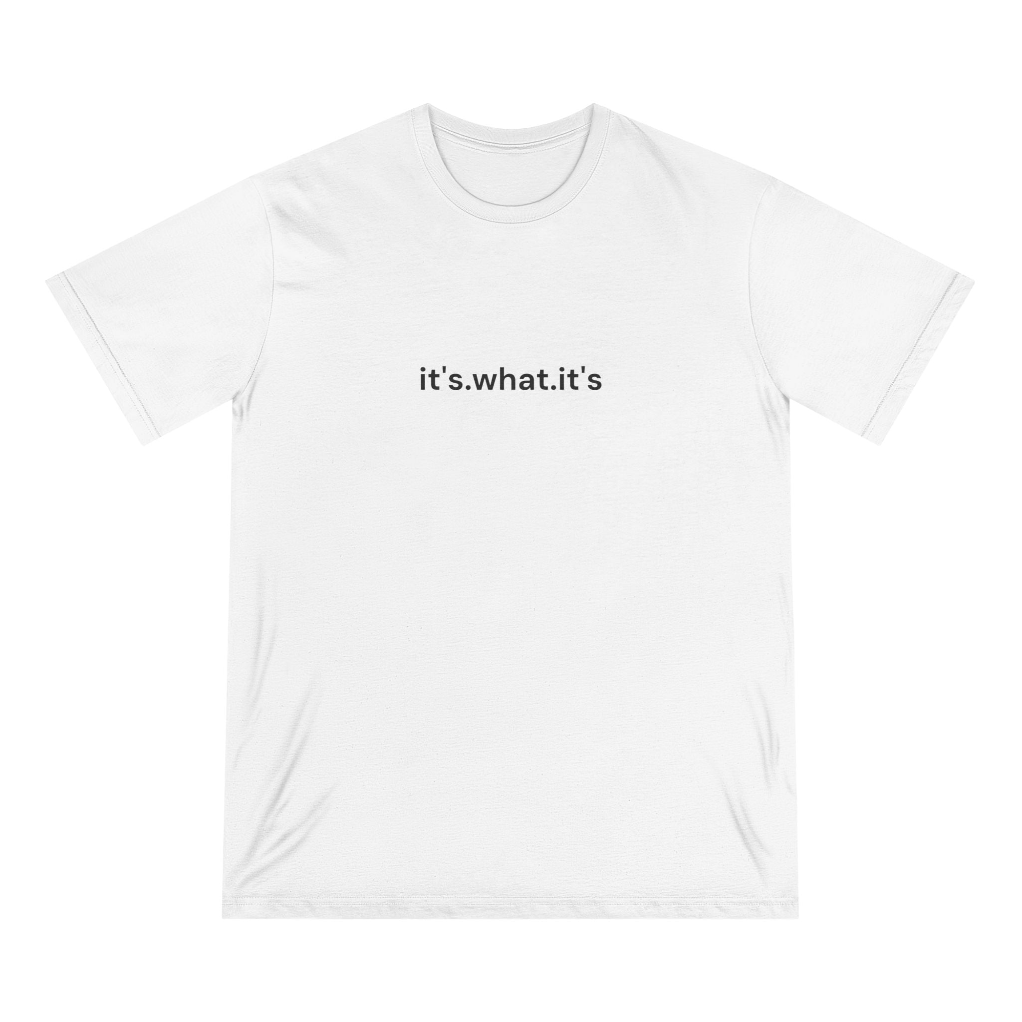 it's.what.it's | women's organic staple tee