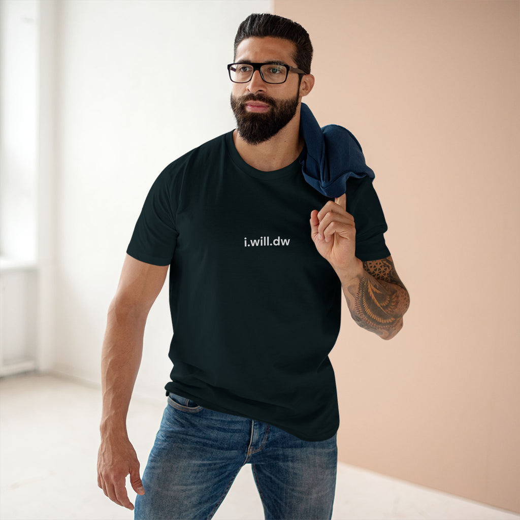 i.will.dw | men's organic staple tee