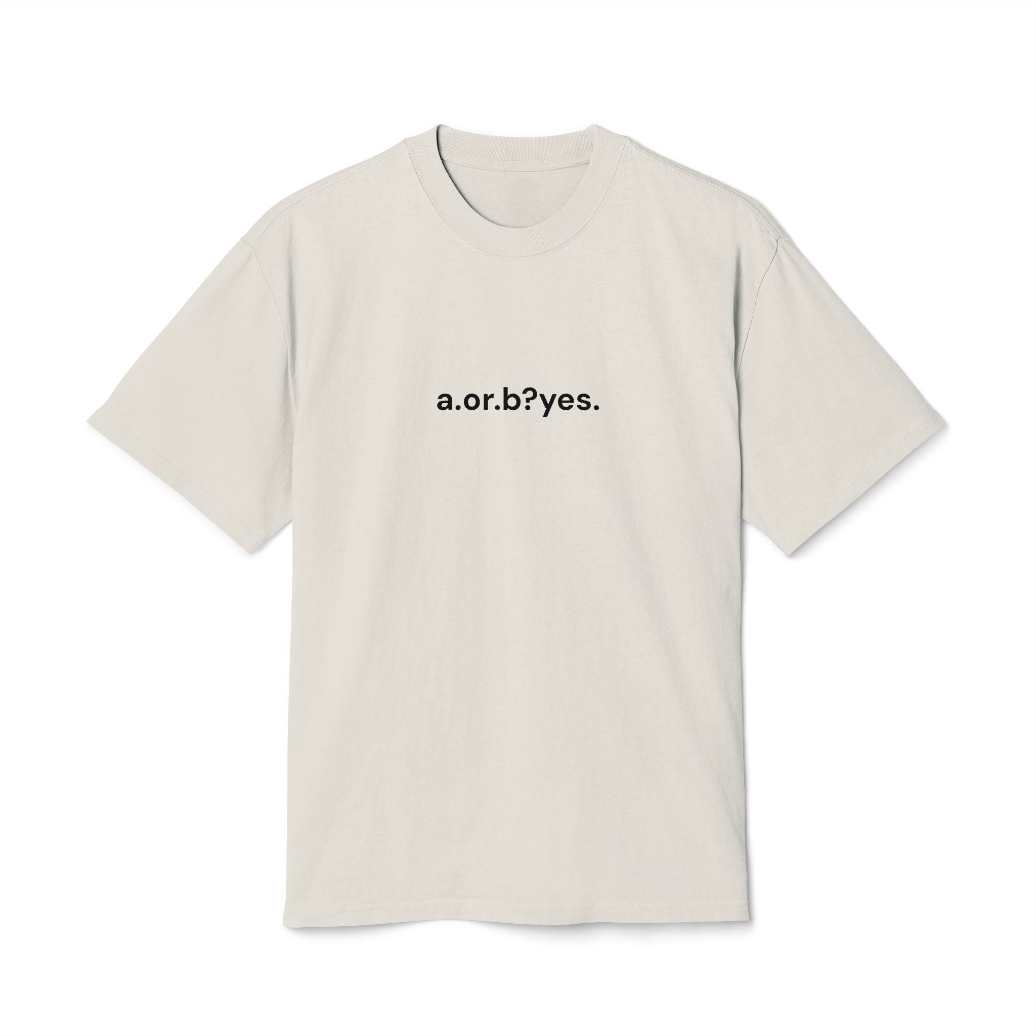 a.or.b?yes. | unisex heavy faded tee