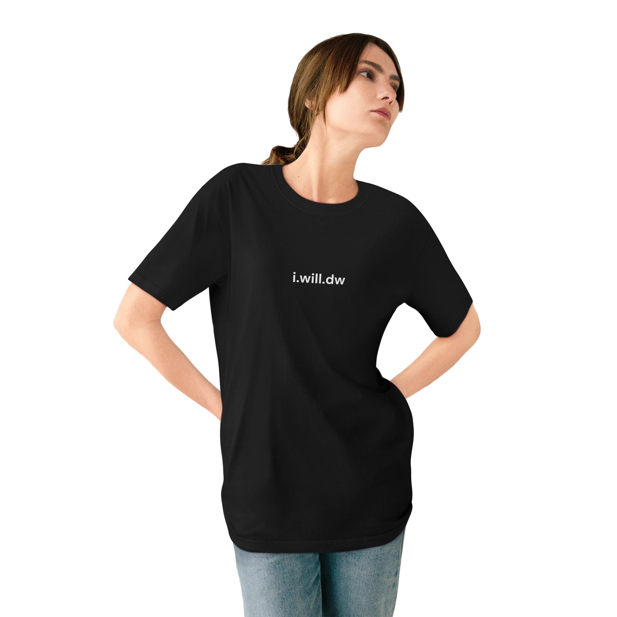 i.will.dw | women's organic staple tee